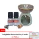 Essential Oil Burner Set (Luxurious Woodsy)